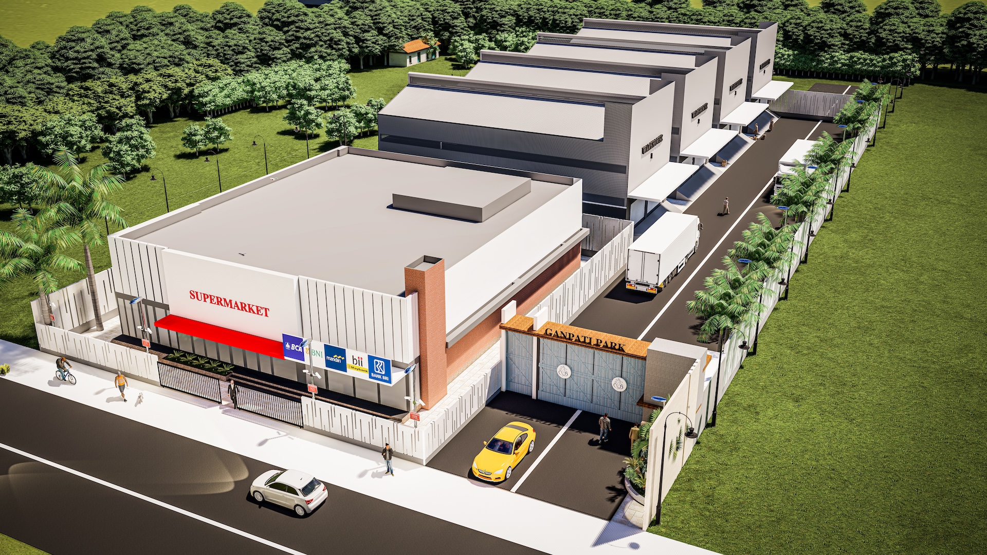 Ganpati Park — Industrial project by Buildsworth Architects